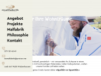 malfabrik.ch Webseite Vorschau