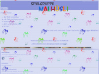 malhuesli.ch Webseite Vorschau