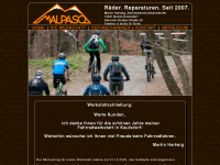 malpaso-bikes.de Webseite Vorschau