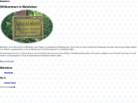 malsleben.de Webseite Vorschau