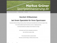 sportplatzsanierung.de Webseite Vorschau