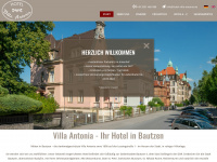 hotel-villa-antonia.de Webseite Vorschau
