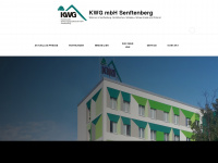 kwg-senftenberg.de Webseite Vorschau