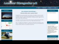 lausitzer-sterngucker.de Webseite Vorschau
