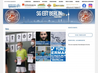ebt-badminton.de Webseite Vorschau