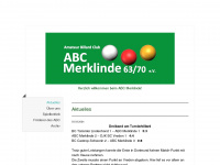 abc-merklinde.de Webseite Vorschau