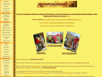 woodpeckershop.de Webseite Vorschau