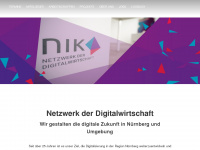 nik-nbg.de Webseite Vorschau