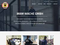 mam-wache.ch Webseite Vorschau