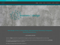 mamero.de Webseite Vorschau