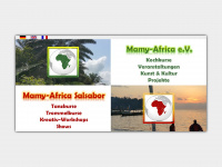 mamy-africa.de Webseite Vorschau