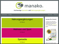 manako.de Webseite Vorschau