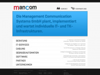 mancom.at Webseite Vorschau