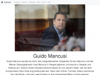 mancusi.at Webseite Vorschau