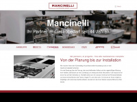 mancinelli.de Webseite Vorschau