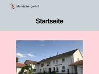 mandelbergerhof.de Webseite Vorschau
