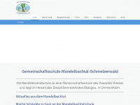mandelbachtalschule.de Webseite Vorschau
