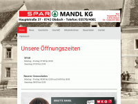 mandl-spar.at Webseite Vorschau