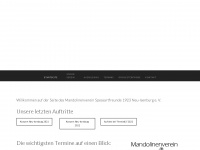 mandolinenverein.de Webseite Vorschau