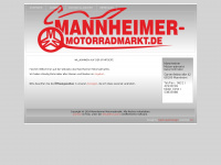 mannheimer-motorradmarkt.de Webseite Vorschau