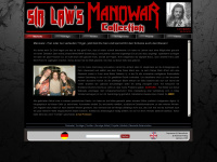 manowar-collection.de Webseite Vorschau