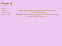 mansaaf.de Webseite Vorschau