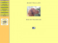 mantrailer-mainfranken.de Webseite Vorschau