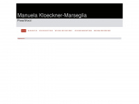 manuela-kloeckner.de Webseite Vorschau