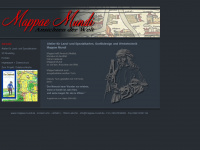 mappae-mundi.de Webseite Vorschau