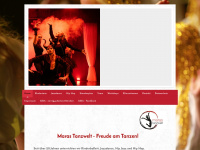 maras-tanzwelt.de Webseite Vorschau