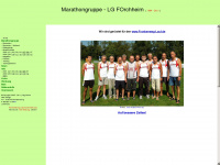 marathon-team.de Webseite Vorschau