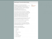 marburger-konzentrationstraining.de Webseite Vorschau