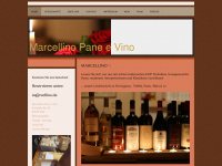 marcellino-pane-e-vino.de Webseite Vorschau