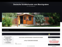 marchgraben.at Webseite Vorschau