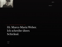 marco-m-weber.de Webseite Vorschau