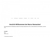 marco-rannacher.de Webseite Vorschau