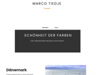 marco-tiedje.de Webseite Vorschau