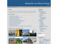 marcokrings.de Webseite Vorschau