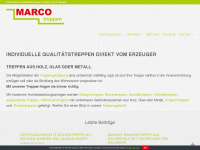 marcotreppen.at Webseite Vorschau