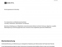 marcpfyl.ch Webseite Vorschau