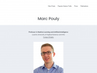 marcpouly.ch Webseite Vorschau
