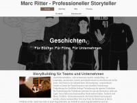 marcritter.de Webseite Vorschau