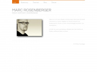 marcrosenberger.de Webseite Vorschau