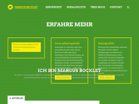 marcusbocklet.de Webseite Vorschau