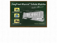 marcusschule-malchin.de Webseite Vorschau