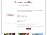 marescaux-immobilien.de Webseite Vorschau