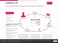 maresa.ch Webseite Vorschau