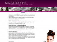maretouche.ch Webseite Vorschau