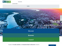 limerick.ie Webseite Vorschau