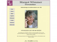 margot-wimmer.de Webseite Vorschau